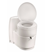 THETFORD C223 CASSETTE TOILET 12VOLT PLASTIC BOWL ELECTRIC SWIVEL
