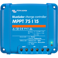 Victron Energy BlueSmart MPPT Solar Controller 15/75
