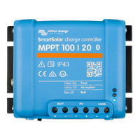 Victron Energy SmartSolar Charge Controllers MPPT 100/20 - 12/24/48V 20A with Load Output and Bluetooth