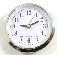 Wall Clock Silver 6cm