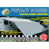 On The Road RV Caravan Awning Privacy Screen 4.0m Suits 14&#39;/15&#39;