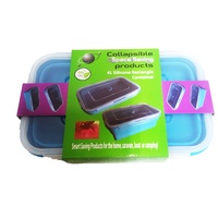 Collapsible Silicone Rectangle Container XL