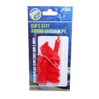 Clip &amp; Stay Awning Hanger Clips 10 Pck