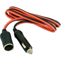 ARVA 12V 1.8m Plug Connector To Cigarette Socket