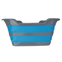 Collapsible Silicone Deluxe Laundry Basket