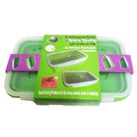 Collapsible Silicone Rectangle Container Large
