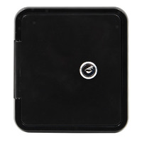 RV Flomaster Gravity Water Inlet Hatch - Black