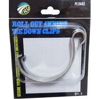 Roll Out Awning Tie Down Clips 