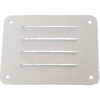 Ozvent Ventilation Grill Louvre White 100mm x 75mm 