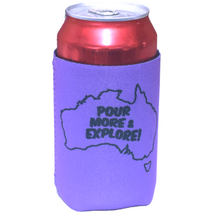 Purple Stubby Holder - Pour More &amp; Explore