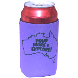 Purple Stubby Holder - Pour More &amp; Explore
