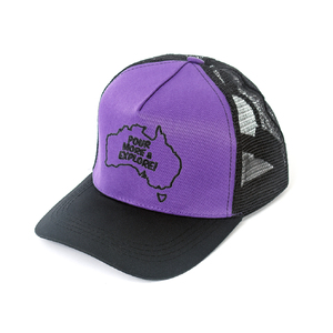 Adventure Trucker Hat Pour More &amp; Explore