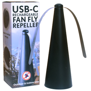 USB-C Rechargeable Fly Fan Repeller