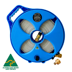 12.5M FLAT OUT PREMIUM DRINK WATER HOSE ON MULTI-REEL NARROW