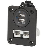 Mean Mother Flushmount 50A Plug &amp; Twin USB