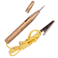LED BRASS CIRCUIT TESTER FOR 6-24V
