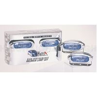 Deluxe Driving Lamp Kit Blue Lens