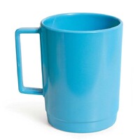 Melamine Stackable Mug Blue
