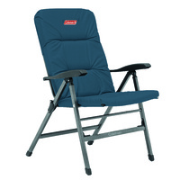 Coleman Chair Flat Fold Pioneer Navy Wide
