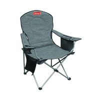 COLEMAN WIDE  DELUXE COOLER QUAD CHAIR HEATHER 