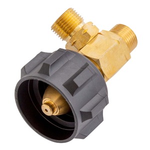 Gasmate Adaptor LCC27 to 3/8&quot; BSPP-LH 2 Way