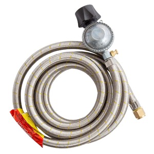 Gasmate Braided Hose &amp; Regulator LCC27 to 5/8&quot;UNF (3/8&quot; SAE) 3000mm