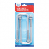 ARK Axle U Bolts 40mm Square Galvanised UB40GB