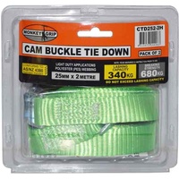 Monkey Grip Quick Release Cam Buckle 25mm x 2M CTD252-2H