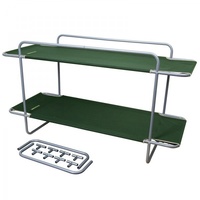 CAMP BED DOUBLE BUNK