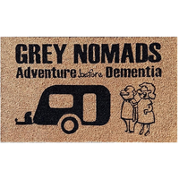 Grey Nomads Caravan Door Mat