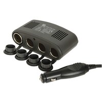 Digitech 4 way power splitter with USB 