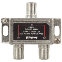 Kingray 2-Way Foxtel® Approved Splitter