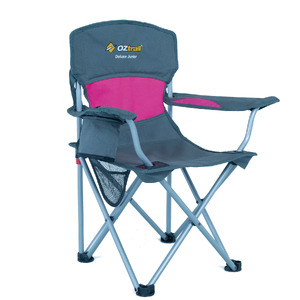 Oztrail Junior Deluxe Arm Chair - Pink