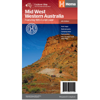 HEMA - Mid West Western Australia Map