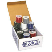STYLUS TAPE 48MM X 4.5 ASSORTED COLOURS