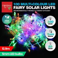 Light Solar Fairy 12.9m 100pk Multi Colour