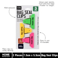 Bag Seal Clips 7.5x5.5cm 3pc