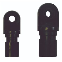 Supex Bow End - 22mm Tube 2 Pack