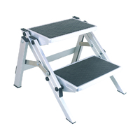 Supex Two Stage Folding Aluminium Step