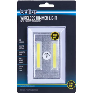 Wireless Dimmer Light Switch with COB LED