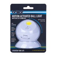 Brillar Cob LED Motion Activated Swivel Ball