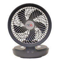 NCE 12 VOLT OSCILLATING FAN - GREY WITH REMOTE CONTROL
