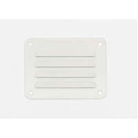 ALUMINIUM VENT 100X75 - WHITE