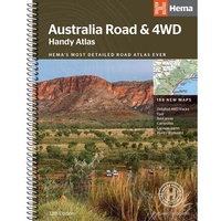 HEMA AUSTRALIA ROAD AND 4WD HANDY ATLAS