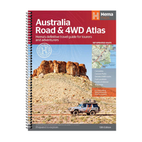 Hema Australia Road and 4WD Atlas : Edition 13 - Spiral Bound