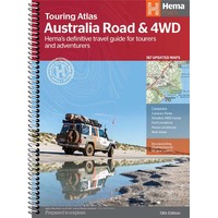 HEMA Australia Road And 4wd Touring Atlas. - Spiral 215x297mm