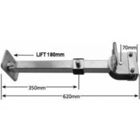 620mm Adjustable Leg - Quick Release