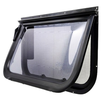 Odyssey Windows BLACK 2 Radius Corner Single Hopper