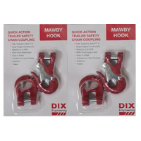 MAWBY HOOK AS4177.4 3.5T ATM RATED TOWING HOOK - PAIR