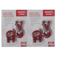 Mawby Hook AS4177 3.5T ATM Rated Towing Hook - Pair